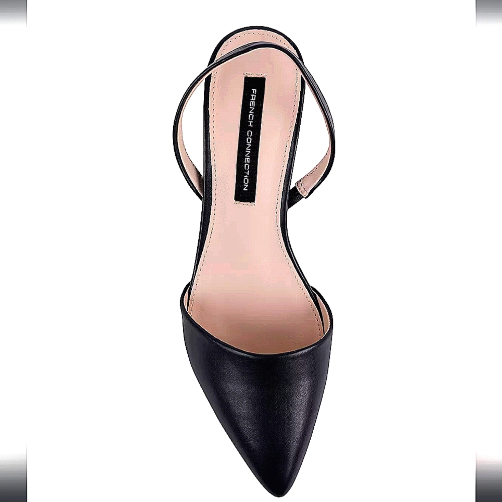 French Connection kitten heels/ BLACK/ SIZE 11 -WOMENS